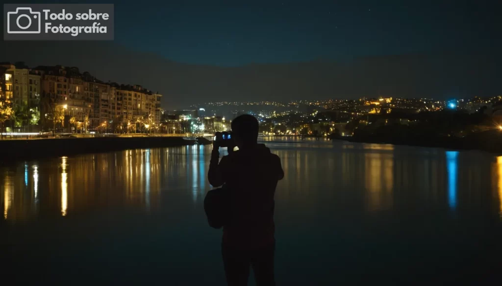 cielo oscuro noche