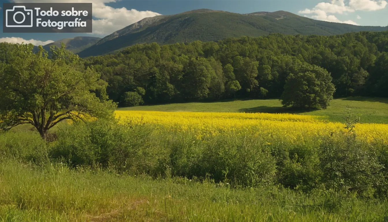 Un montaje visualmente impresionante con varios temas como paisajes y retratos usando diferentes filtros en fotografía digital Pantallas digitales que muestran la interfaz de software de edición con efectos visuales coloridos aplicados a imágenes Una demostración práctica o tutorial que muestra el proceso de aplicación en un tema, como un actor que posa para fotos en condiciones de iluminación dramáticas imitando estilos de famosos fotógrafos como Ansel Adams y Diane Arbus