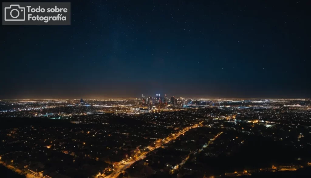 Impresionante cielo nocturno