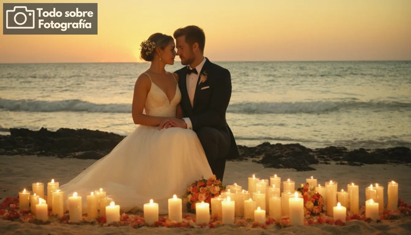 La fotografía captura una novia vibrante en el atuendo tradicional caminando a través de un campo abierto bajo la luz del sol dorado; el novio rubor esperando con brazos extendidos; el frondoso fondo verde enmarcando ambos perfectamente contra la tela de la naturaleza, exudiendo alegría y anticipación