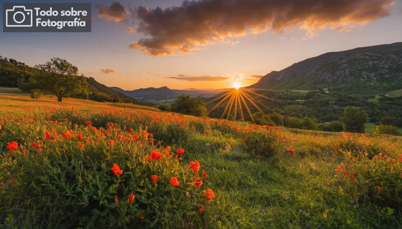 Combinación de rango dinámico, paisaje impresionante al amanecer, sombras de ablandamiento de luz natural, colores vibrantes, foto de alta resolución, configuración de cámara profesional, técnica de HDR en acción, cartografía de tono sin costura, realce de profundidad atmosférica, composición fotográfica impresionante